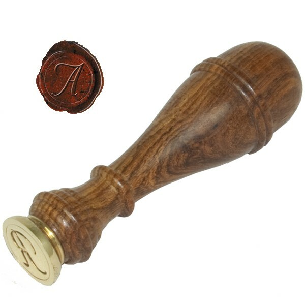 Authentic Models MG200A Classic Alphabet Initial Wax Seal Stamp - Letter A