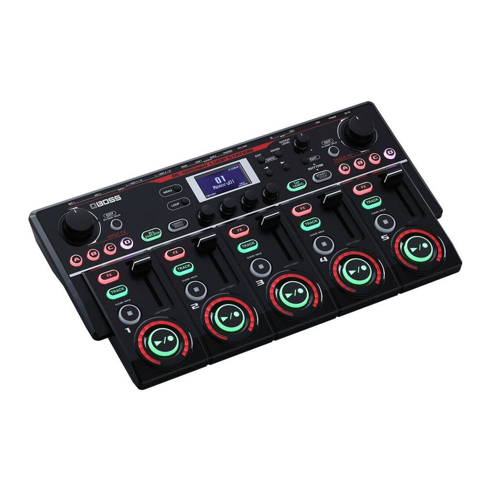 BOSS RC-505MKII 49 Input FX Tabletop Looper Bundle with Cables