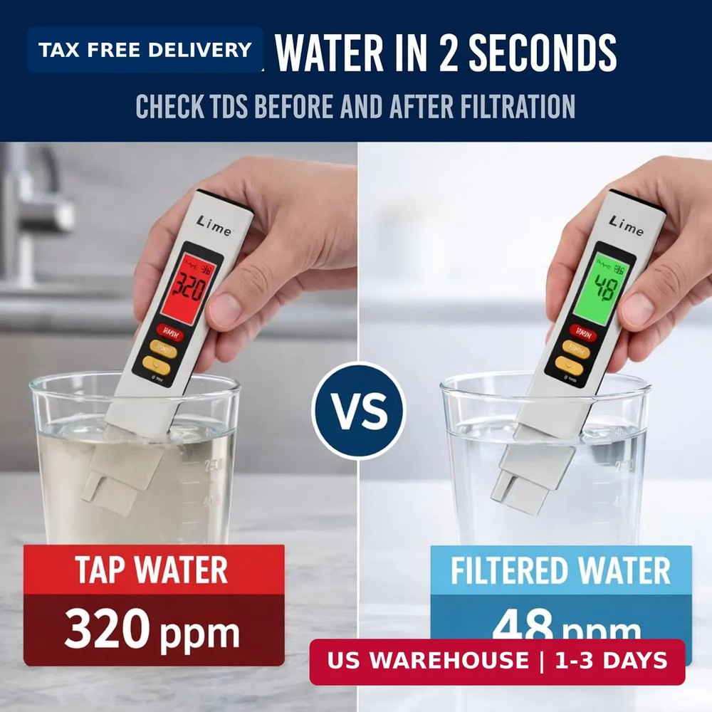 Water Tester for Drinking Water- TDS Meter