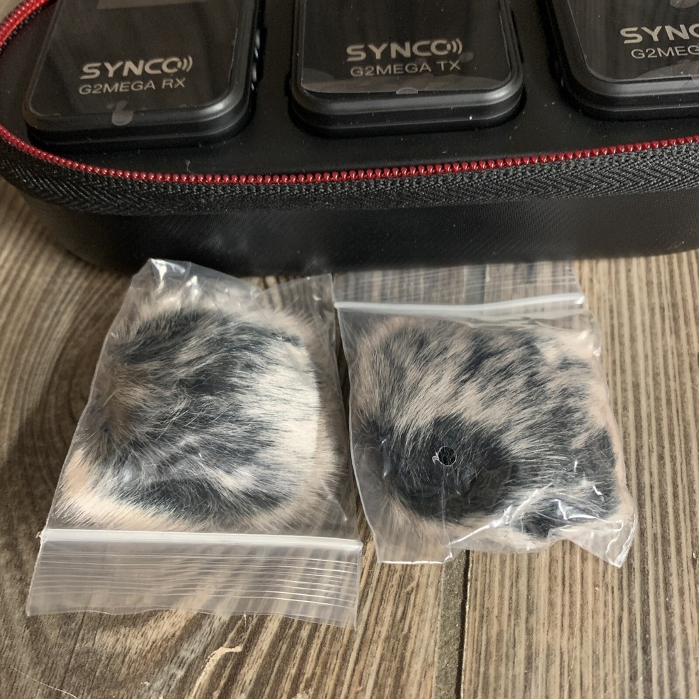 SYNCO G2A2MEGA Wireless Microphone 8GB Storage For Camera Video Recording