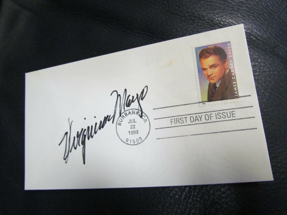 Virginia Mayo Signed Autographed 1st First Day Cover Envelope