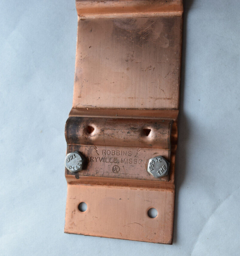 Robbins Strap ARidge Point Base Cat No. 45, Lightning and Electrical Grounding