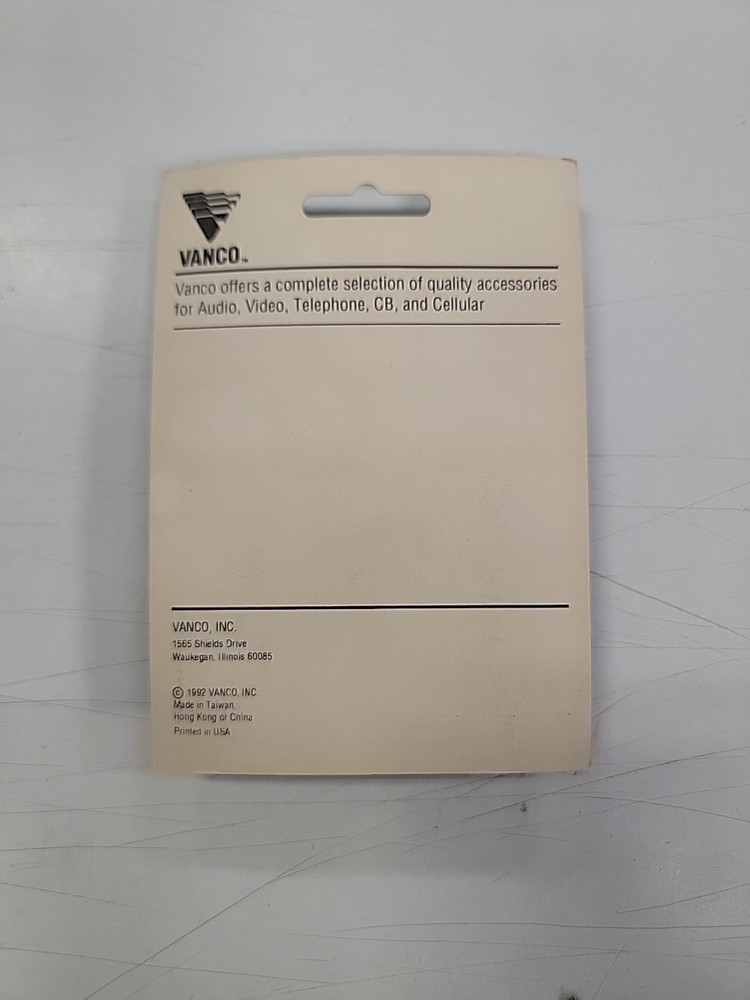 1/4" Mono Phone Plug Vanco PP2B