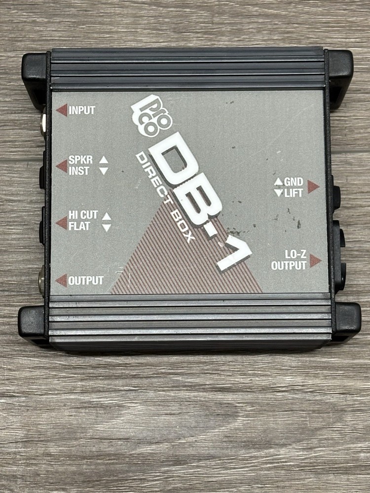 ProCo DB-1 Direct Box - Unit Only