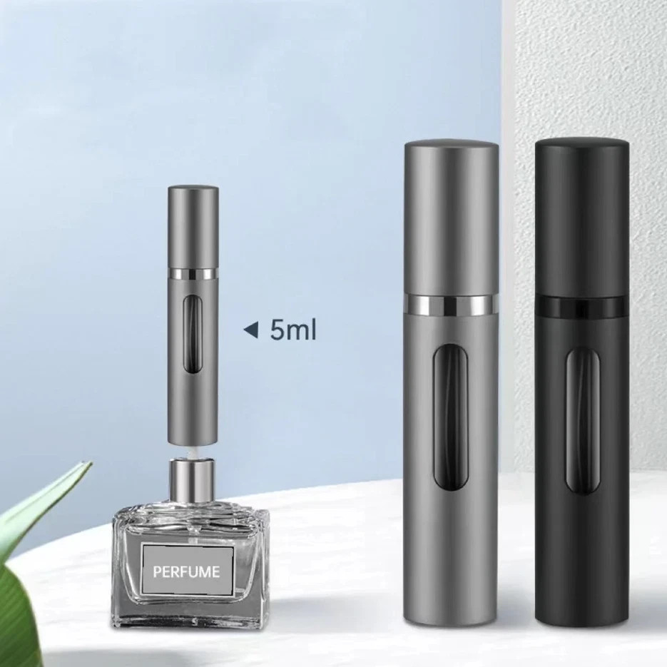 1pc 8ml Refillable Perfume Bottle: Portable Glass Travel Spray Atomizer