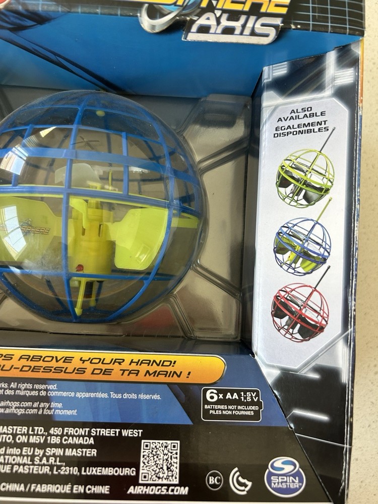 Air Hogs Atmosphere Axis Hovering Sphere, New In Box, Control With Your Hand