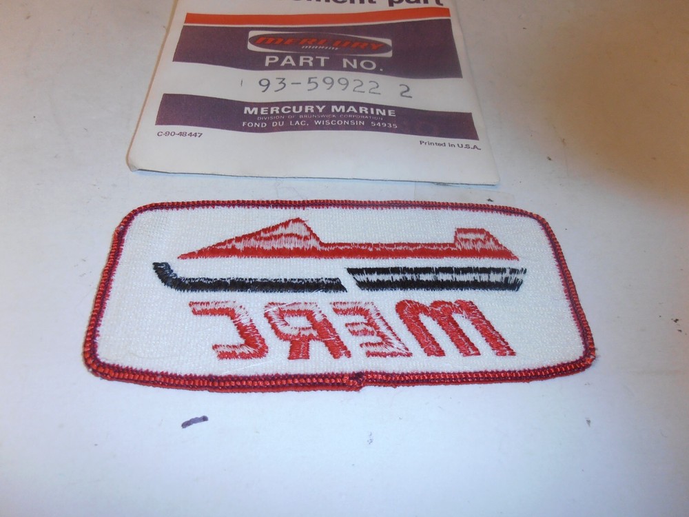Mercury Snowmobile Patch