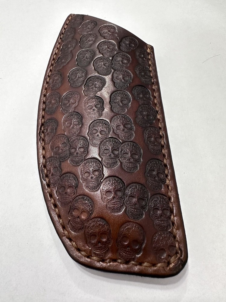 Strider SMF Leather Sheath Handcrafted.