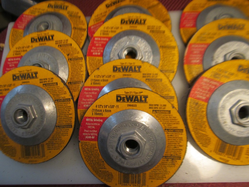 Dewalt 4523 grinding disc /10 disk
