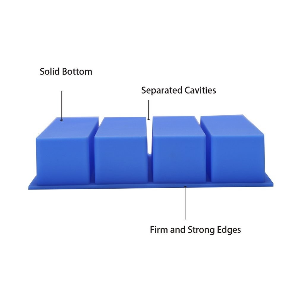 Large Ice Cube Molds, Silicone Ice Cube Trays with Easy Release Ice Cubes for...