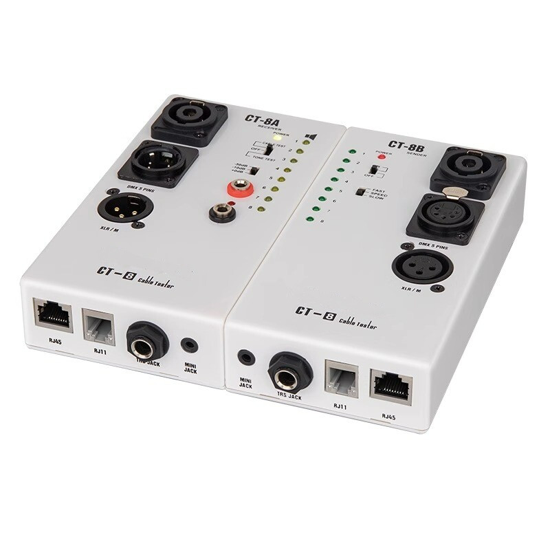 DB-2/DB-4C/CT-8 Audio Cable Signal Tester Engineering Cabling Separation Testing