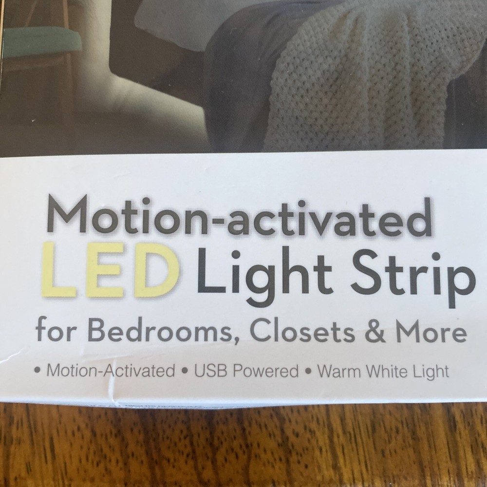 Vibe Essential Motion - Activated LED Light Strip - 1 Meter,  Warm White