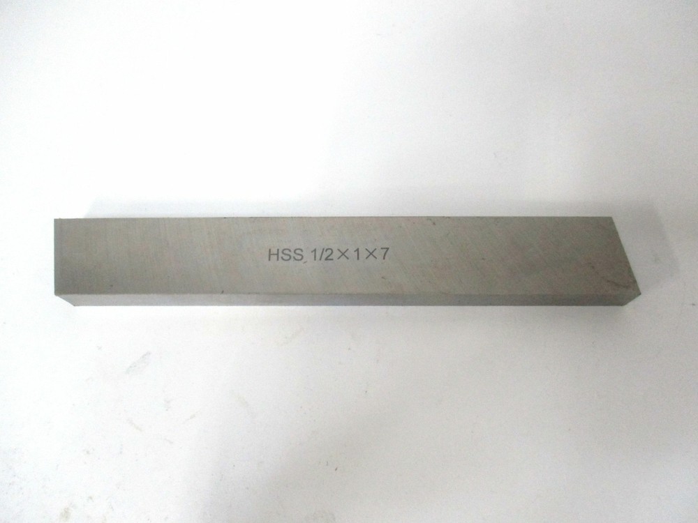TMX (5-093-052) 1/2" x 1" x 7" OAL HSS H13 Rectangular Ground Tool Bits