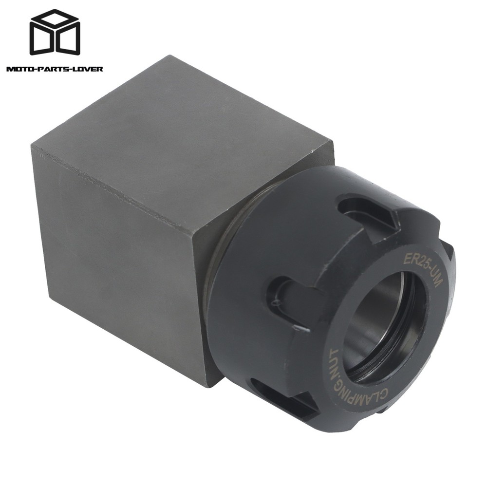 ER25 Square Tooling Block for Multi-Sided Machining Operations