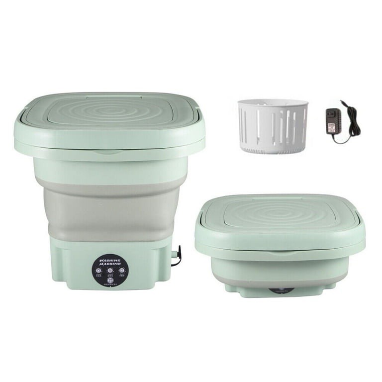 Mini Folding Washing Machine 8L/16L Portable Top-Loading Foldable Touch