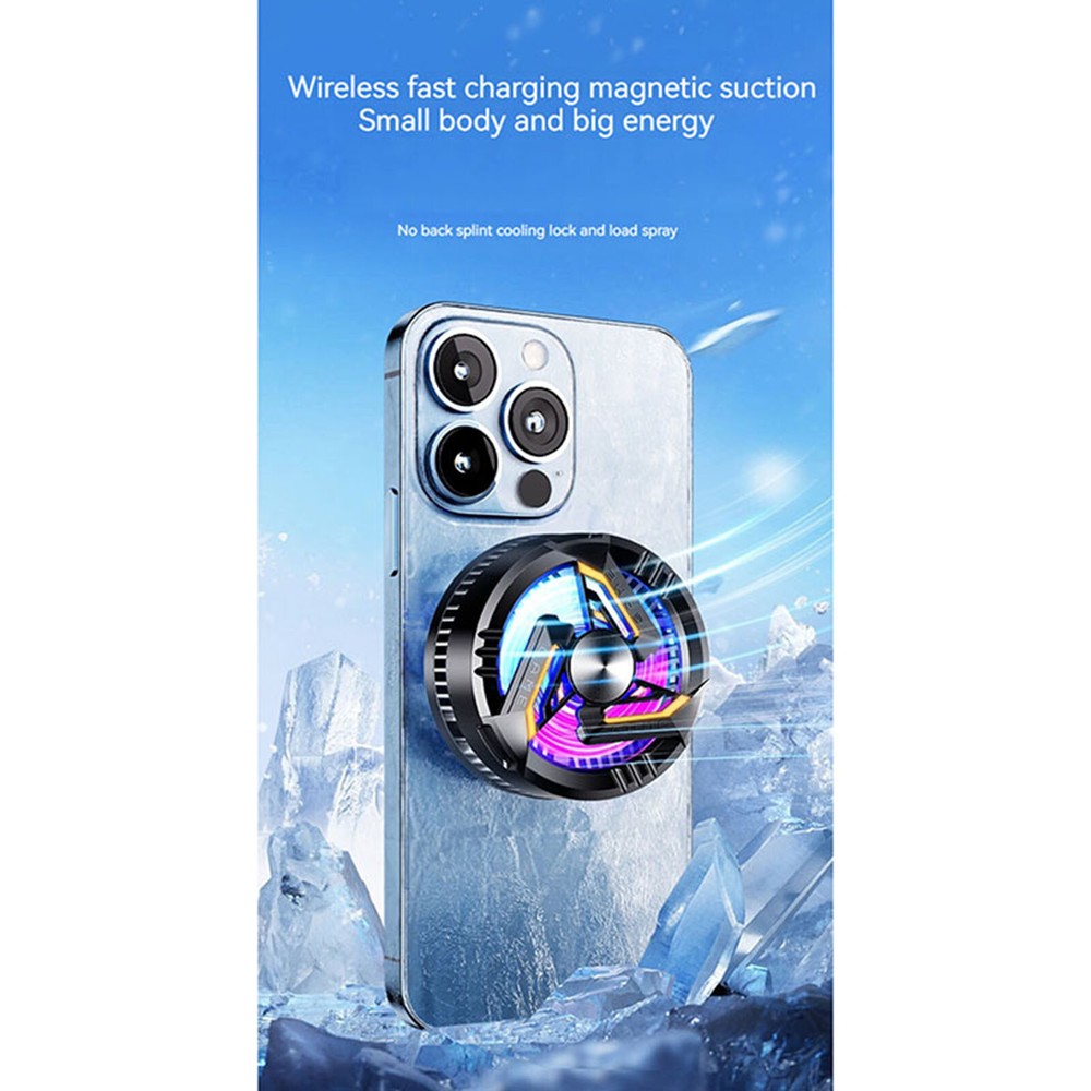 Semiconductor Magnetic Cell Phone Cooler Two-speed Adjustable Cooler