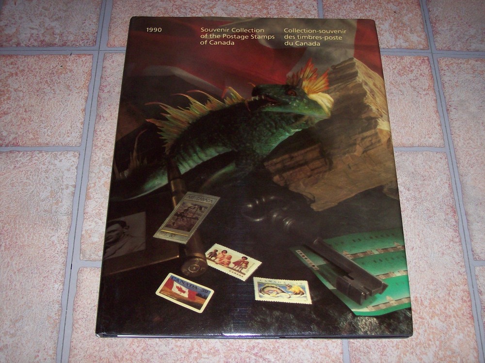 1990 Annual Souvenir Collection Postage Stamps for Canada