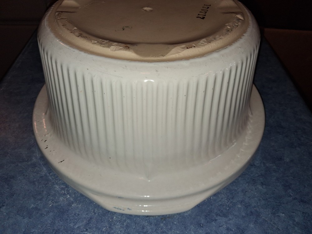 Replacement Rival Crockpot 3355 Ceramic Crock INSERT ONLY 5 qt Slow Cooker White