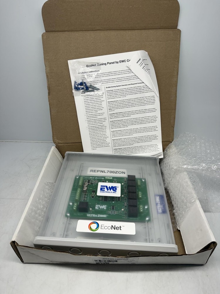 New REPNL700ZON Eco-Net Communicating 3 Zone Panel
