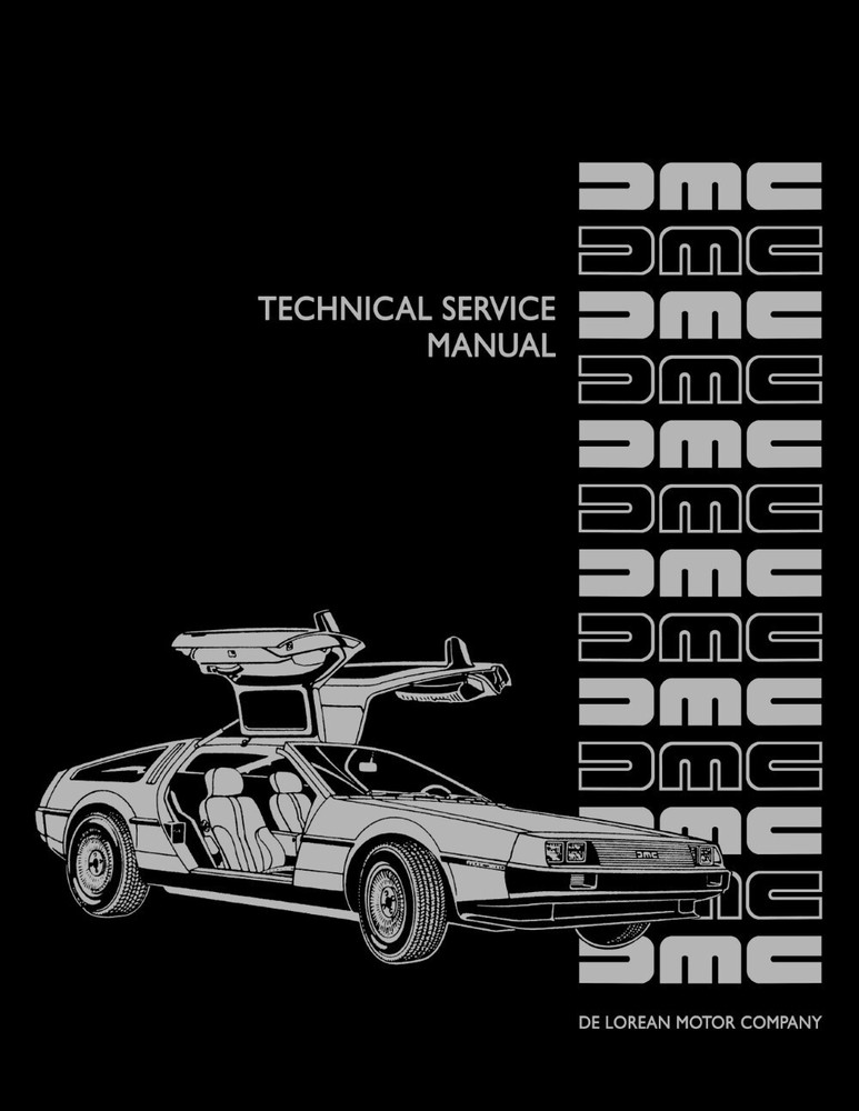 1981-1983 DeLorean Technical Service Manual