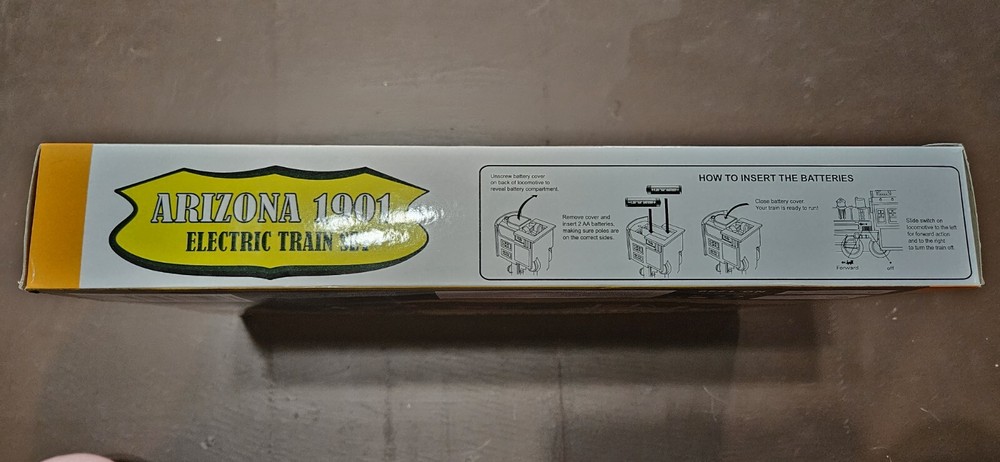 Arizona 1901 Battery-Powered Train Set