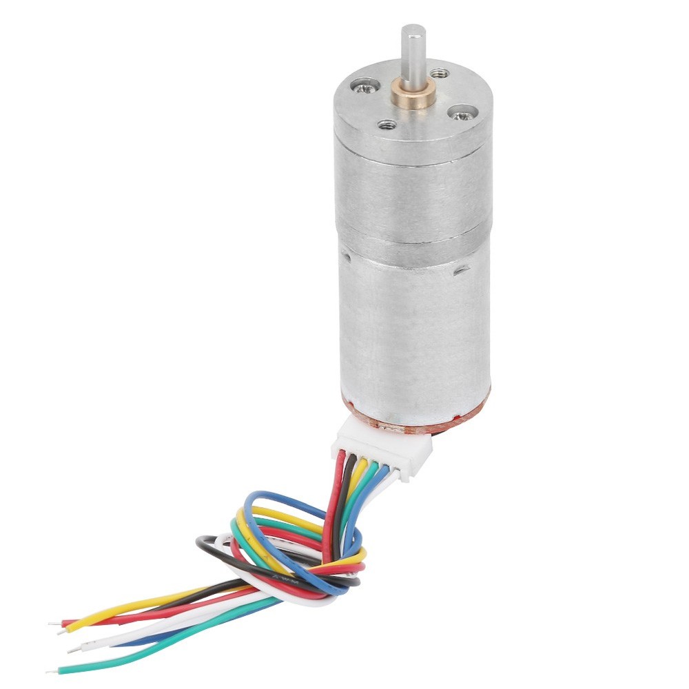 DC 6V Encoder Gear Motor Speed Reduction Motor For Robot RC Car Engine Toy New