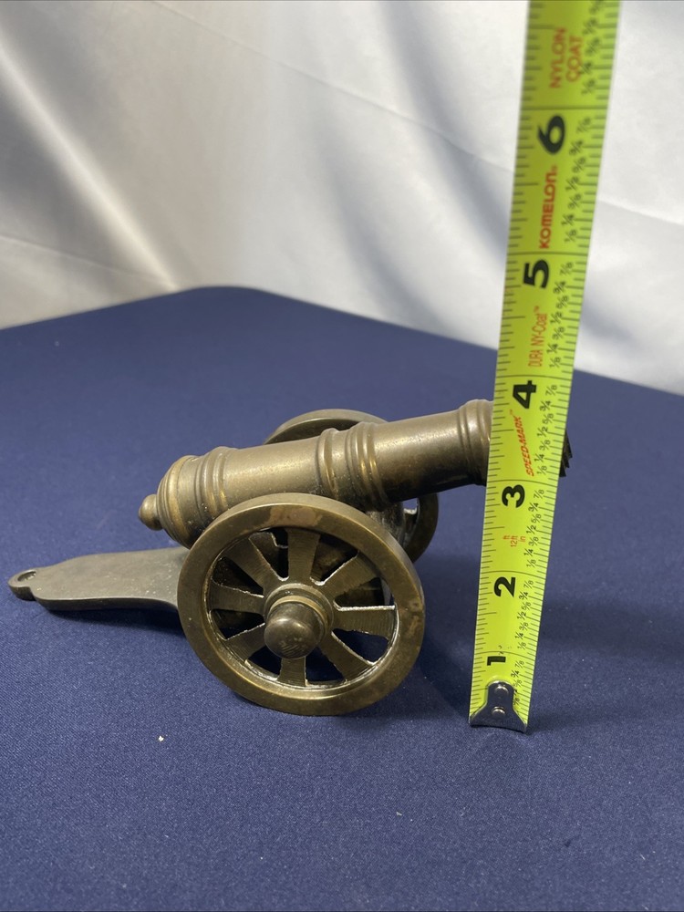 VINTAGE BRASS CANNON