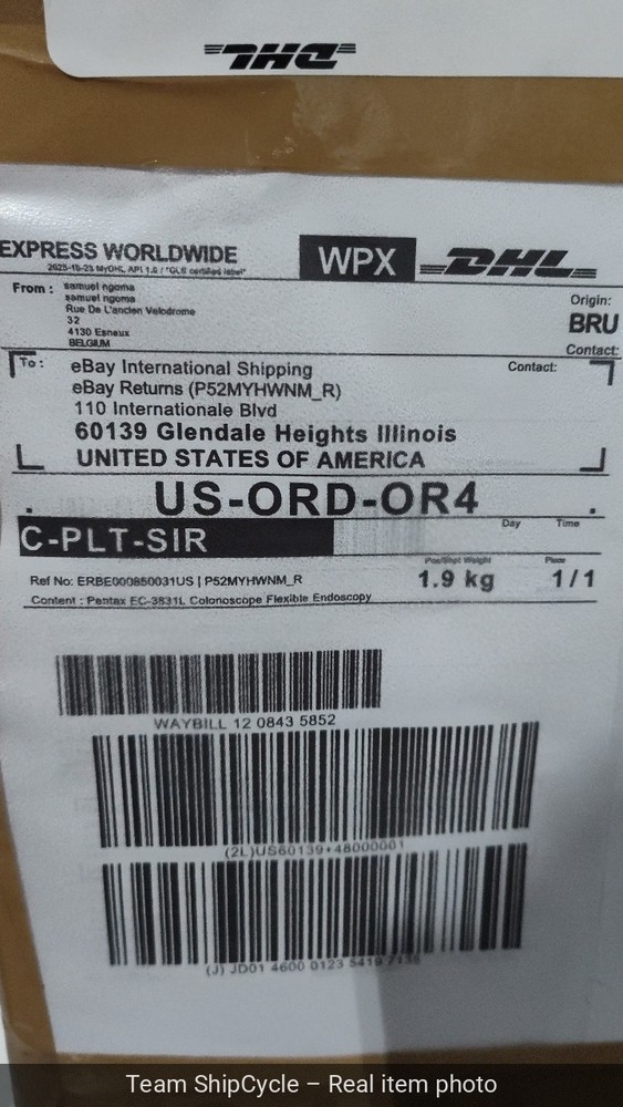 Pentax EC3831L Colonoscope Flexible Endoscopy G2U