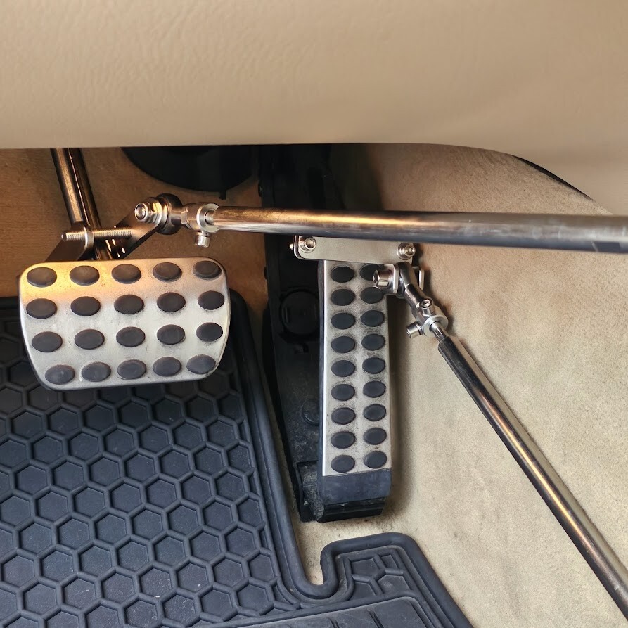 Permanent tool for Disabled, and handicapped.Safe Car Driving Hand Controls. HQ