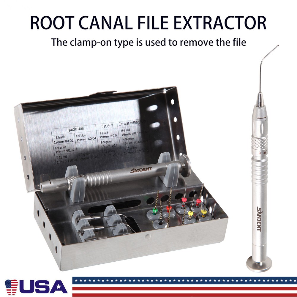 Dental Root Canal File Extractor Endo Broken File Removal System Holder Tools st