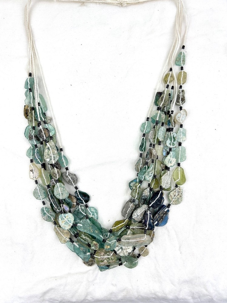 Ancient Roman Glass Necklace