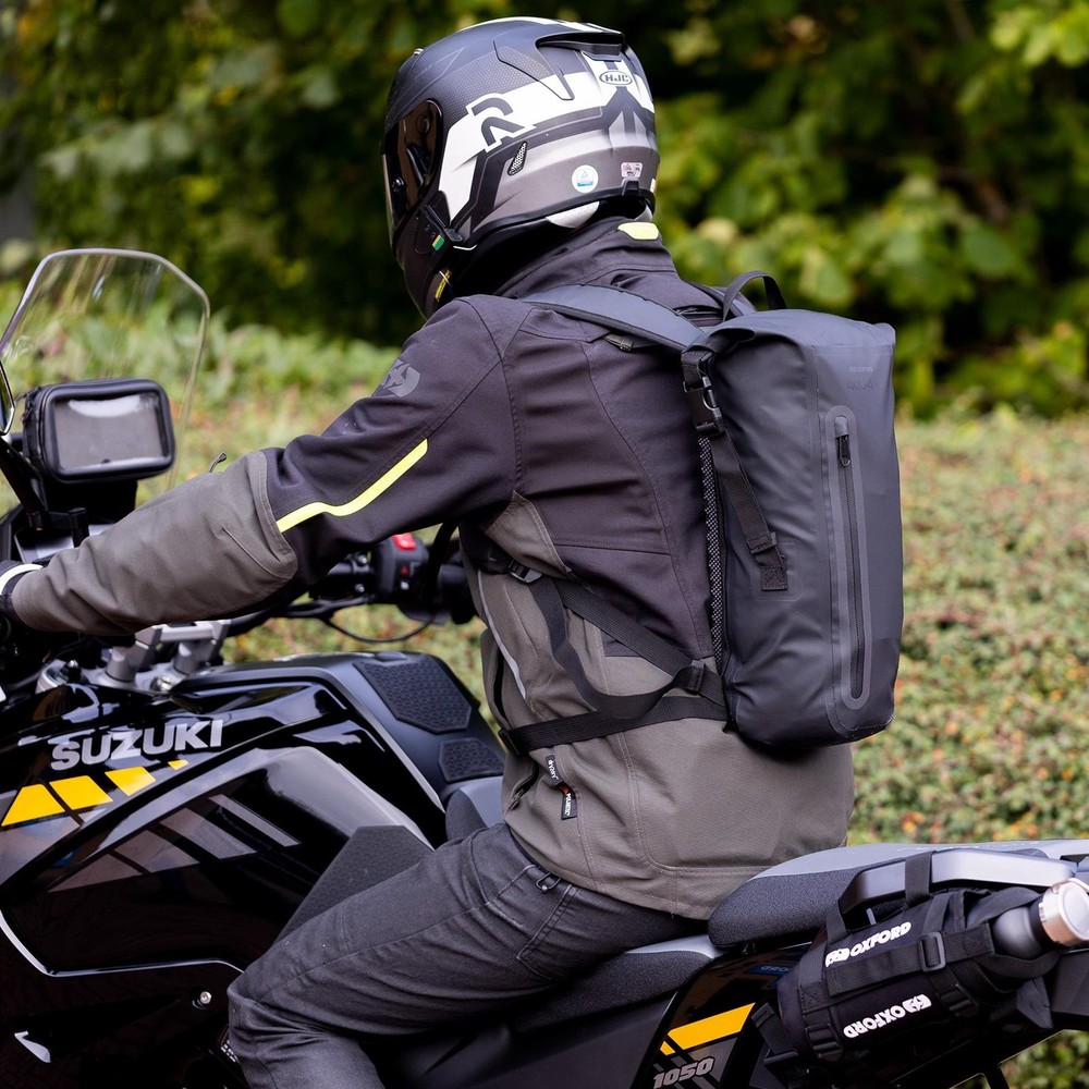 Oxford Aqua H2 Backpack Black with 2L Hydration Bladder