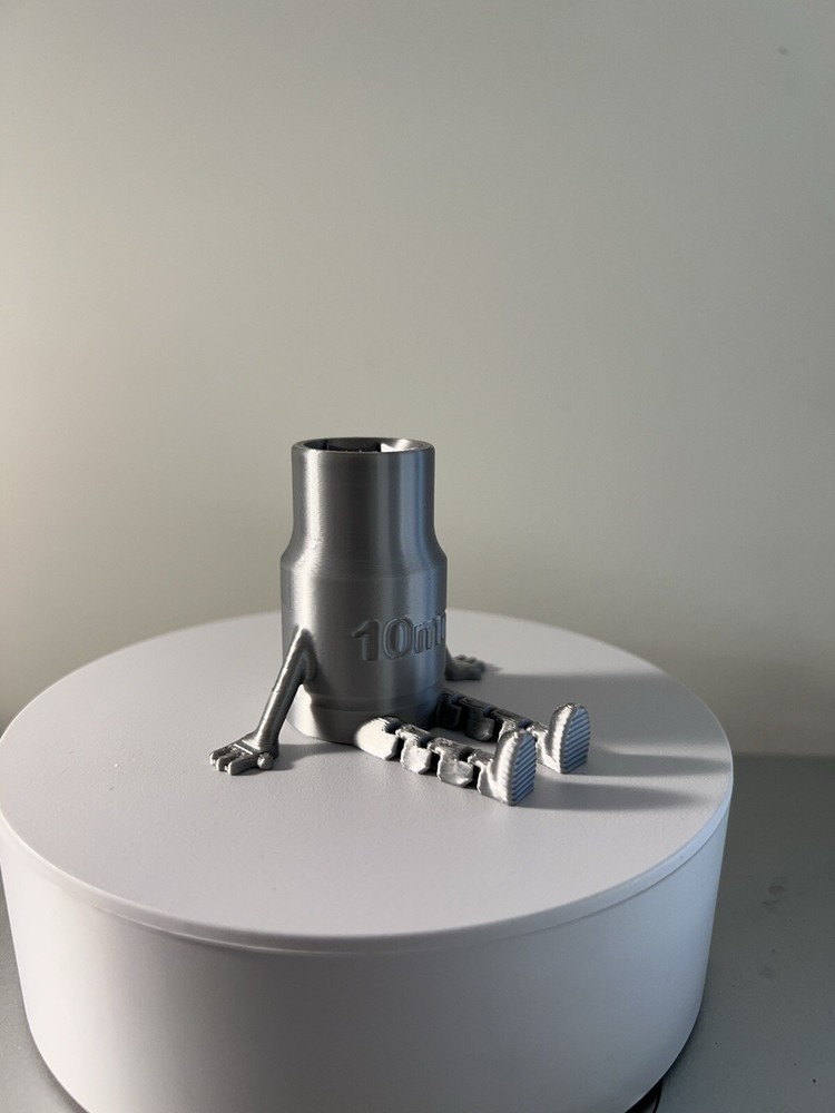 10 mm Socket Buddy silver
