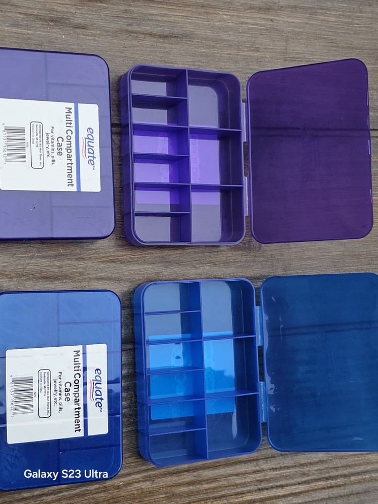 Multi Compartment Vitamin Cases