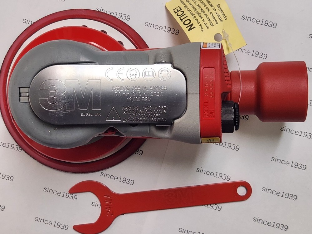 3M 28506 5" RANDOM ORBITAL SANDER CENTRAL-VAC