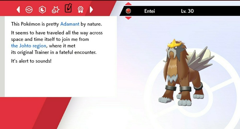 ✨Shiny✨ Event Entei For Pokémon Sword & Shield