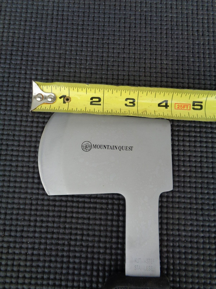 KUTMASTER Steel MOUNTAINQUEST Hatchet Camp Axe