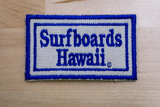 Vintage Surfboards Hawaii Surfboard patch Was