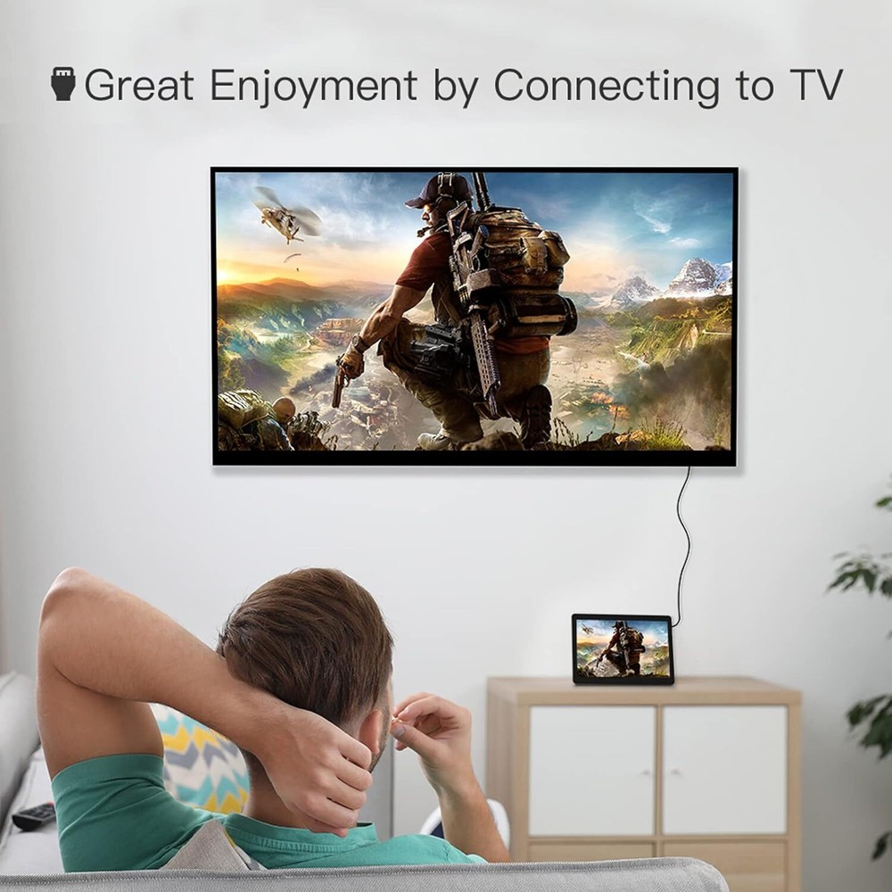 Dragon Touch 10.1" Tablet 32GB Quad-Core Processor 8MP Camera Notepad K10 Wifi