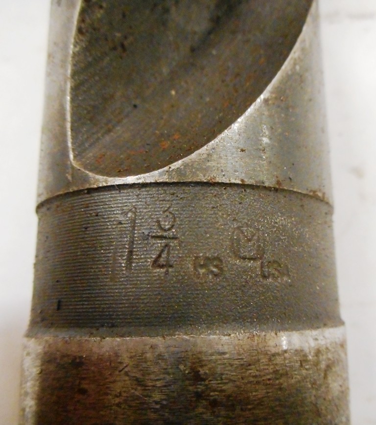 UNKNOWN BRAND, DRILL BIT, 1-3/4" HS, CUTTING DIAMETER 1-3/4"