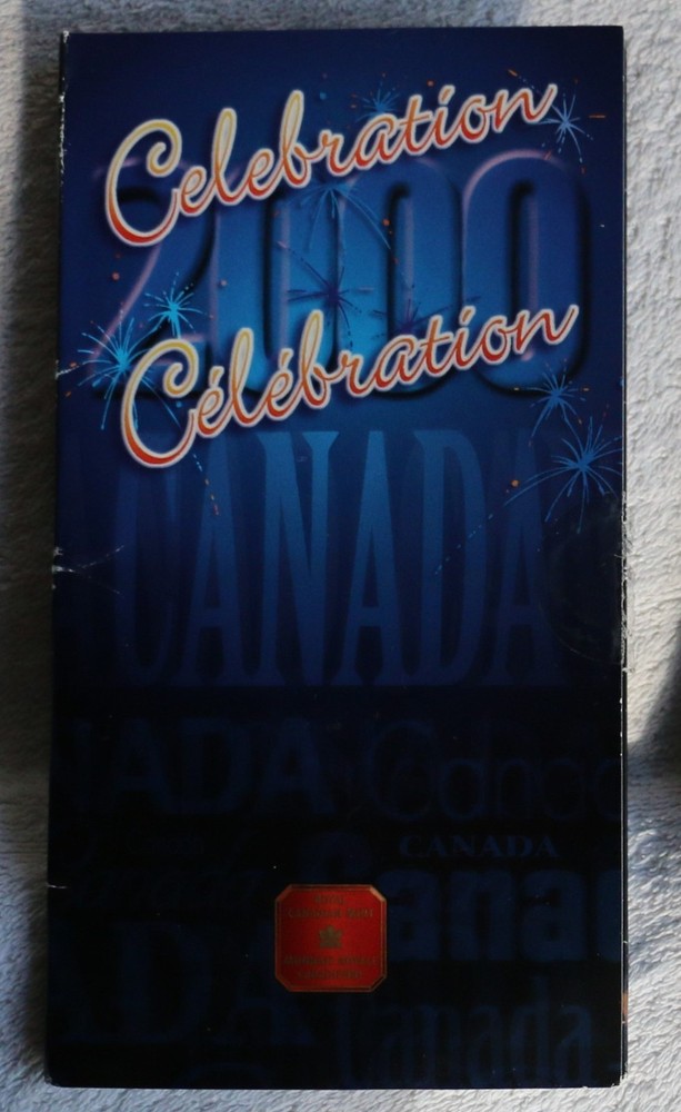 Canada 25 cents colored 2000 "CELEBRATION"