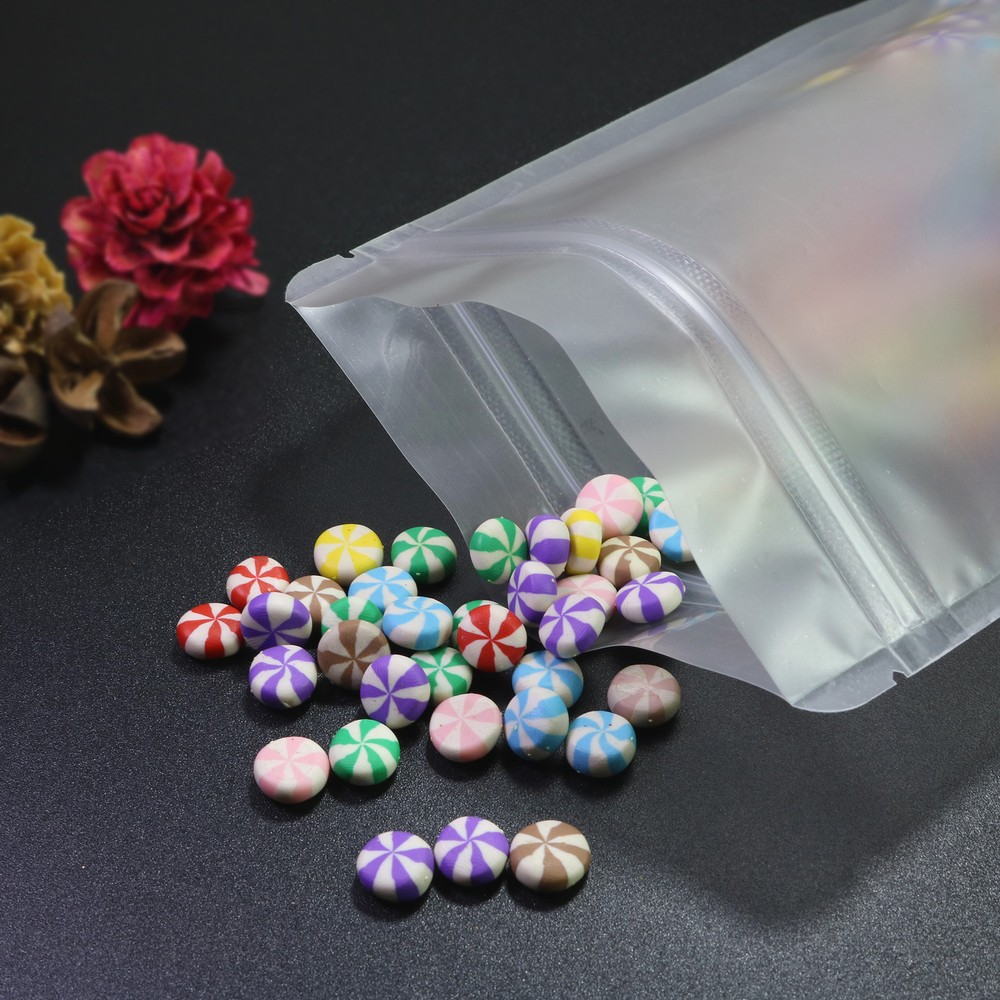 Many Sizes/Quantities Sample Option Flat Matte Frosted Clear-Poly QuickQlickBags