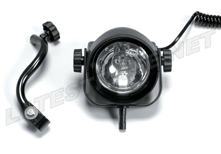 ATV UTV Off Road Black 4" Halogen Flood Light, 55 Watt