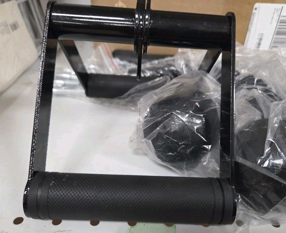 Cable Attachments for Gym, LAT Pulldown & Cable Machine Attachment Set: V-Shape!