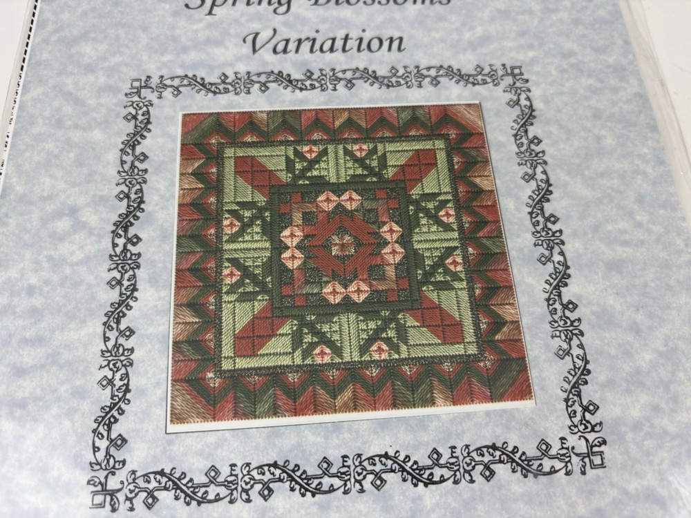 From Nancy’s Needle Tree Series Spring Blossoms Variation Needlepoint Pattern 1S