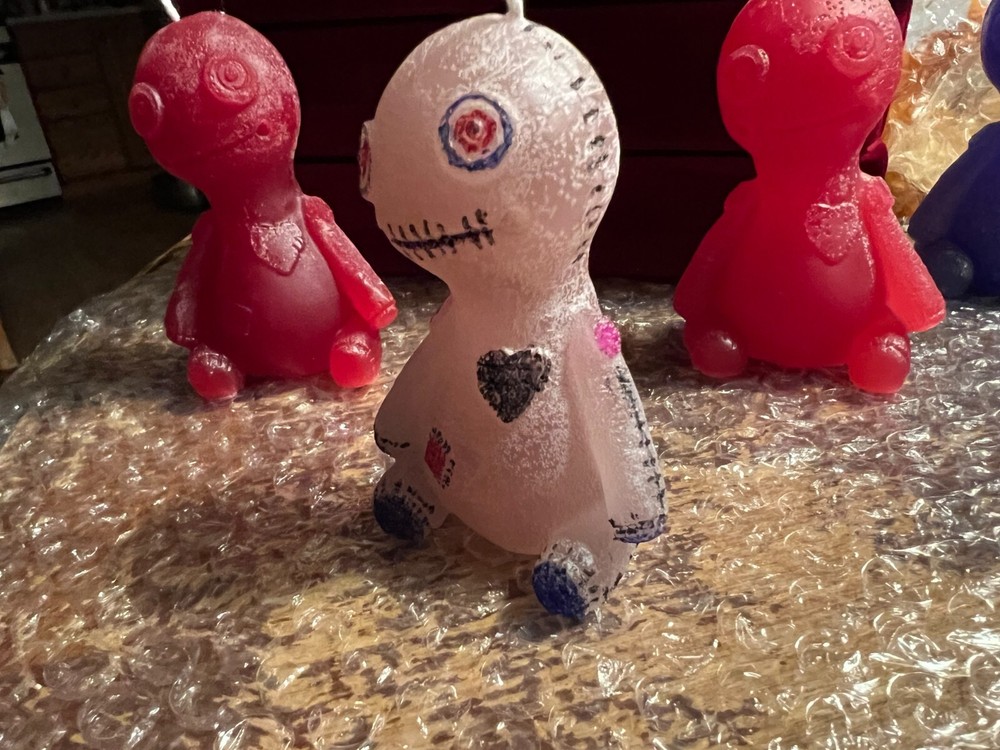 Voodoo Doll Candle