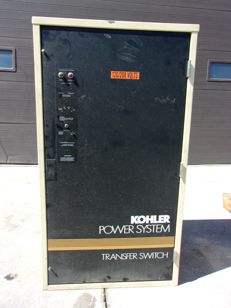 Kohler 3PH 208V 260A Automatic Transfer Switch