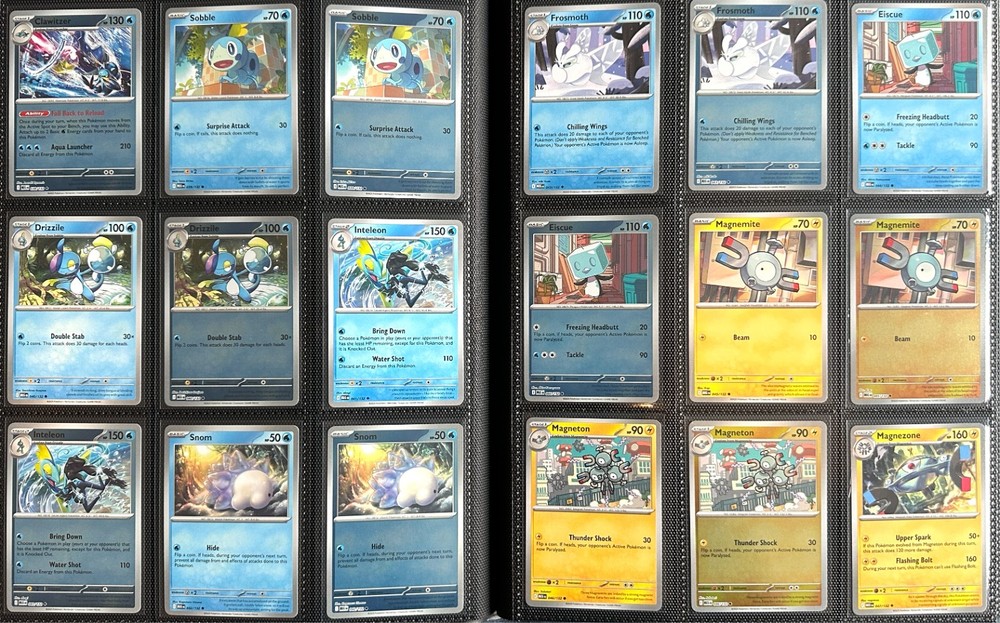 Mega Evolution Pokemon TCG Base Set with Reverse & EX - 254 Cards with Binder