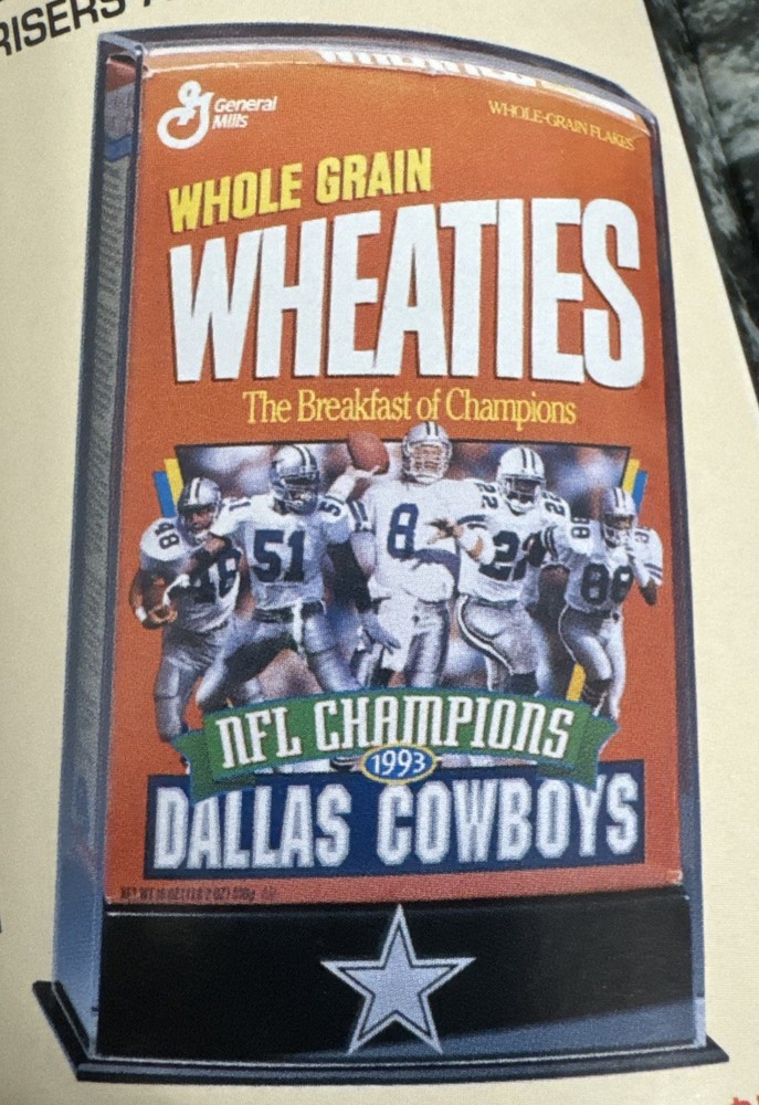 Acrylic Cereal Box Display Case 12 Oz