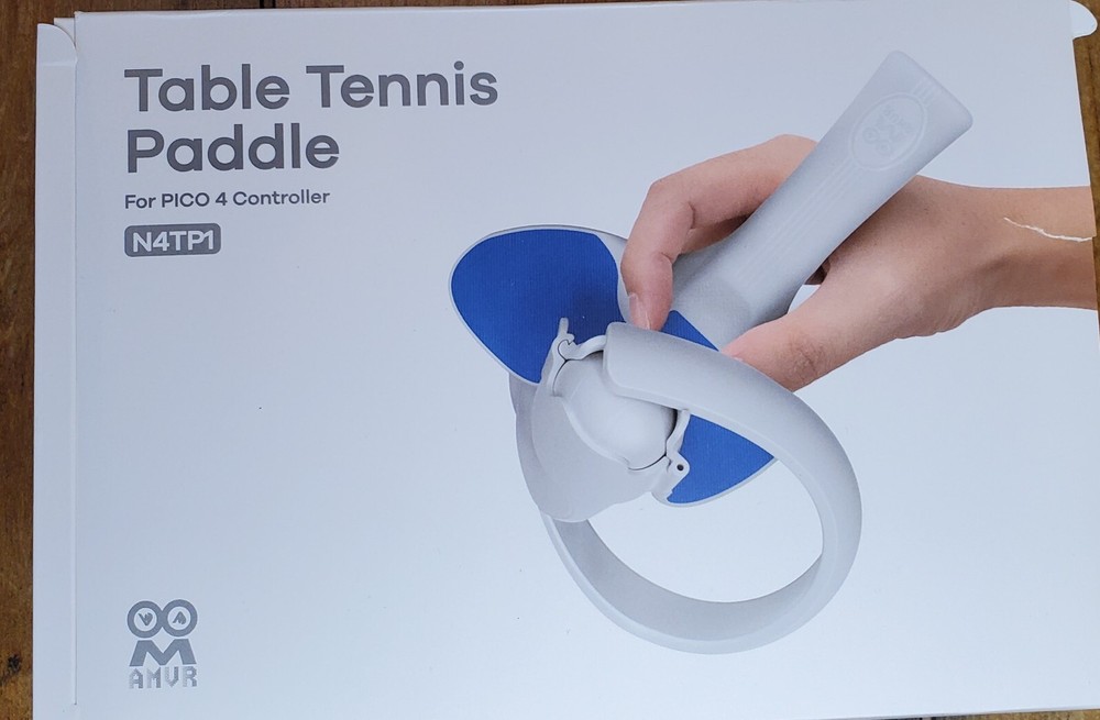 PICO 4 VR Controller Table Tennis Paddle Adapter Handle Grip VR Game Access NEW
